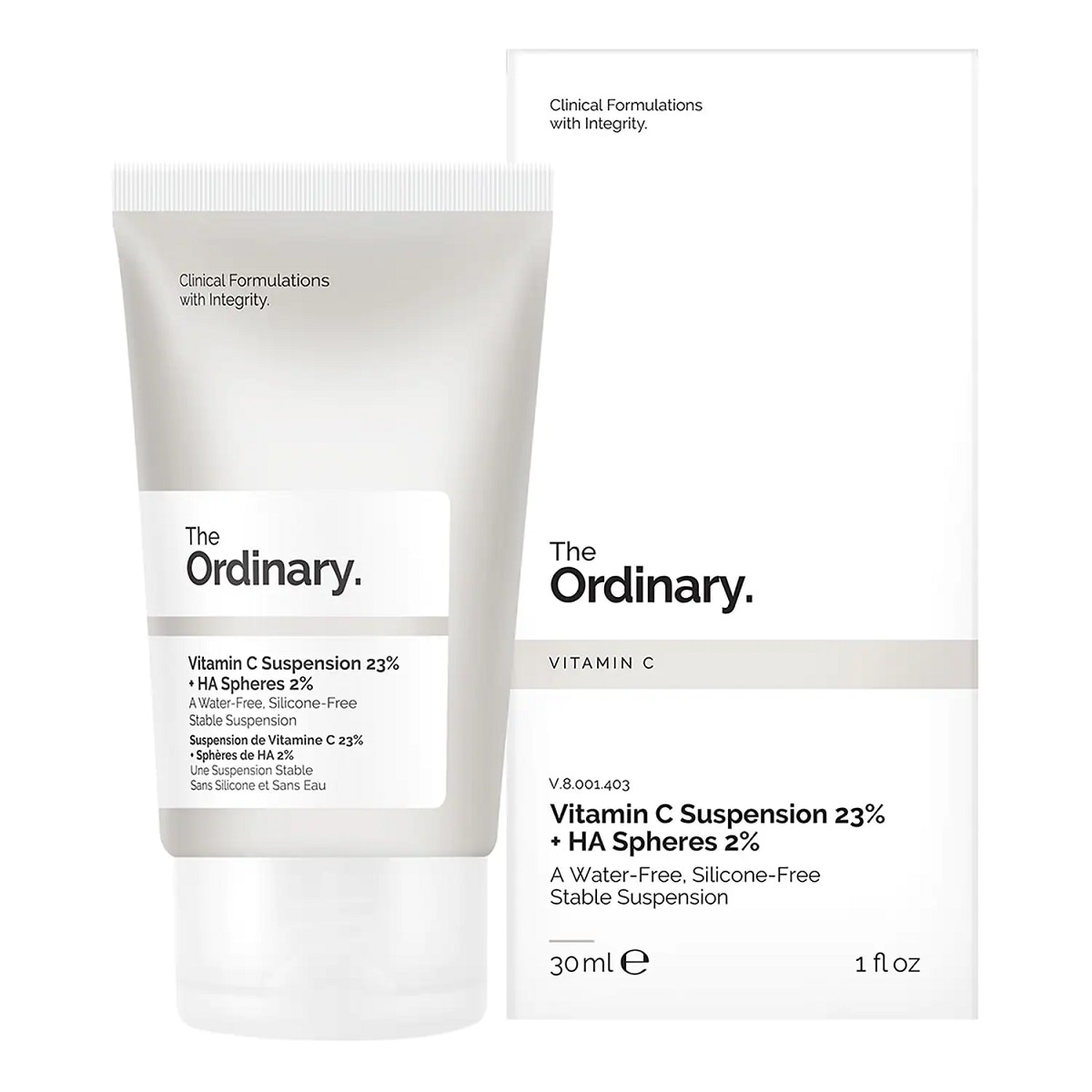 VITAMIN C 23% SUSPENSION + HA SPHERES 2% (SUSPENSIÓN ANTIEDAD Y ANTIOXIDANTE CON VITAMINA C)